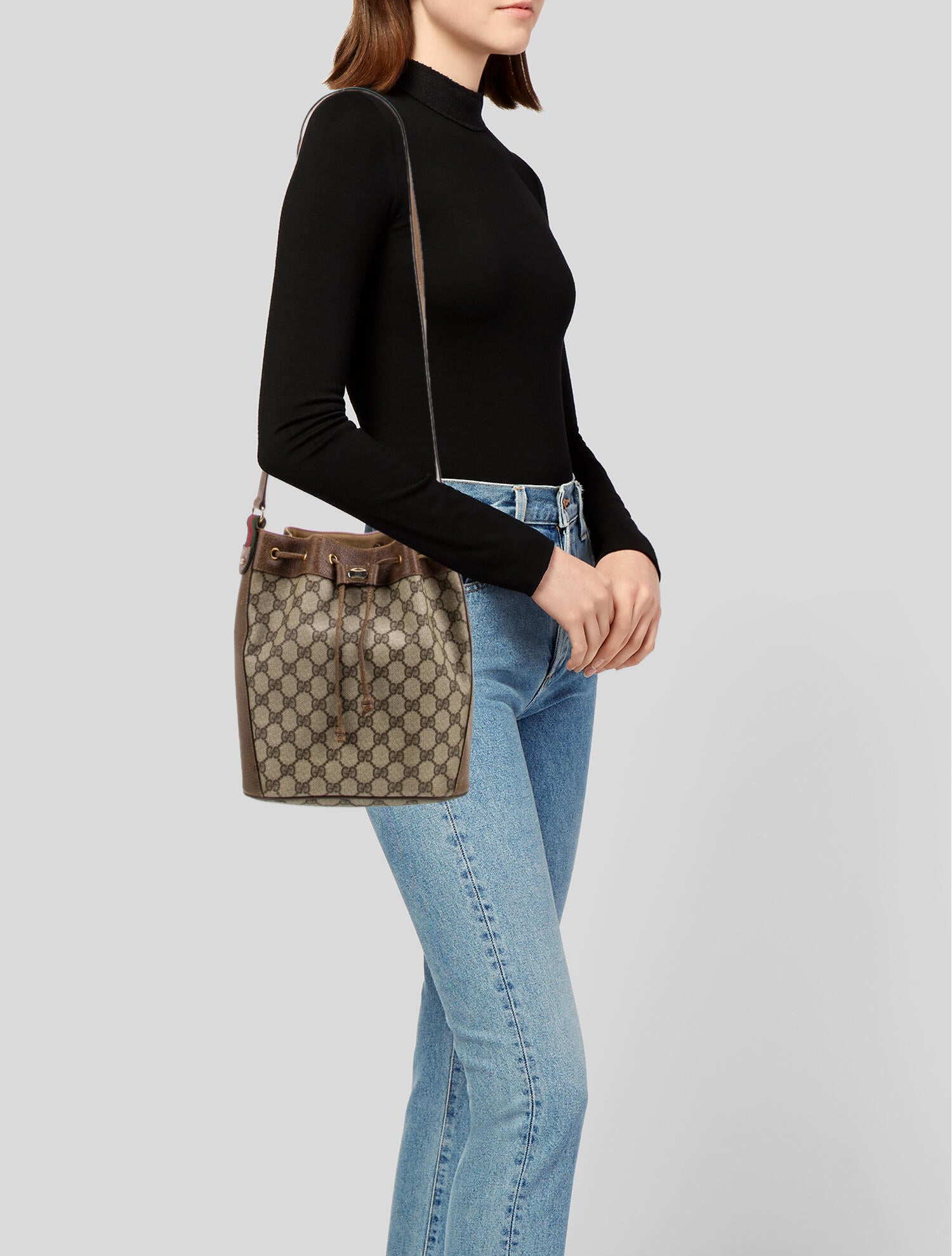 Gucci GG Plus Bucket Bag Vintage